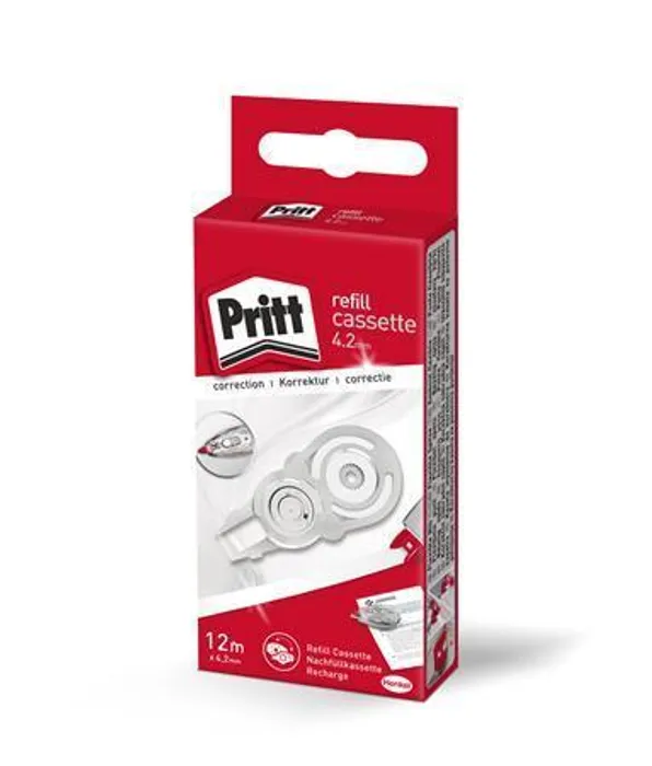 Główne zdjęcie produktu Náplň do korekčního rolleru "Pritt Refill”, 4,2 mm x 12 m, HENKEL