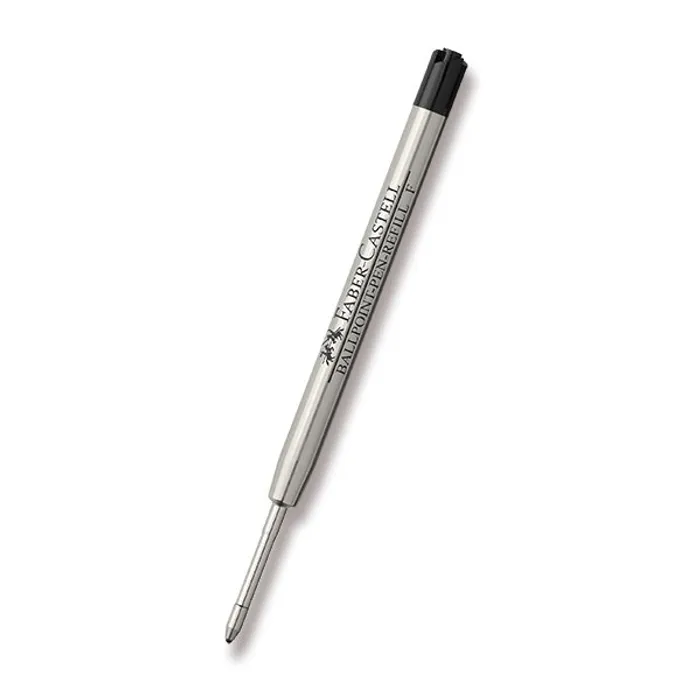 Główne zdjęcie produktu Náplň do kuličkové tužky F, černá Faber-Castell 148743