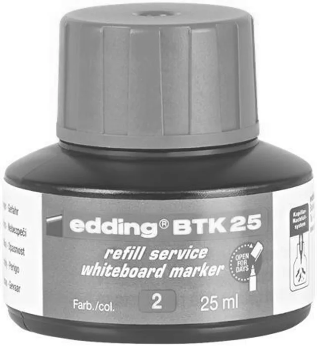 Główne zdjęcie produktu Náplň do popisovače na bílou tabuli a flipchart "BTK 25", červená, EDDING