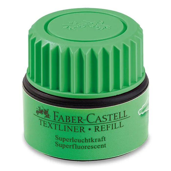 Główne zdjęcie produktu Náplň Faber-Castell Texliner 1549 zelená