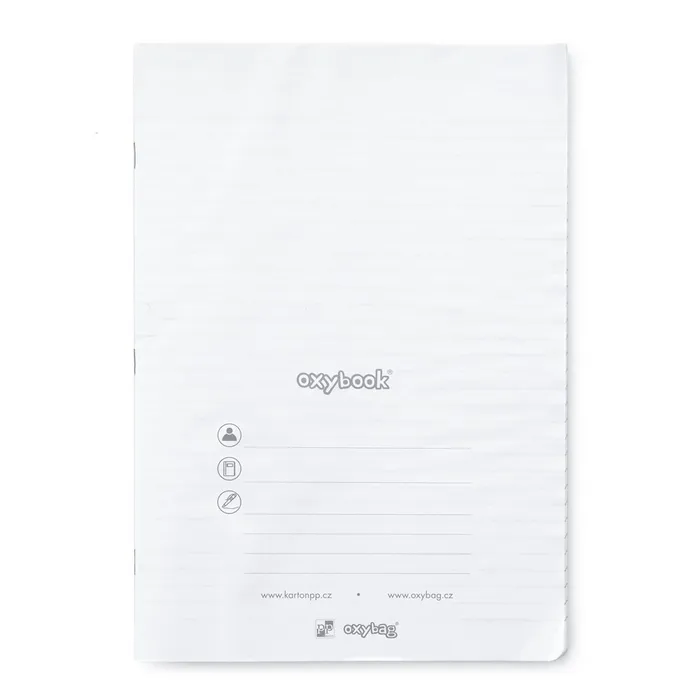 Główne zdjęcie produktu Náplň sešit A4 OXYbook 40 listů, tisk 1/1 linky 8mm
