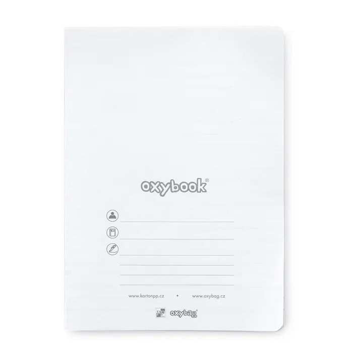 Główne zdjęcie produktu Náplň sešit A5 OXYbook 40 listů, tisk 1/1 linky 8mm