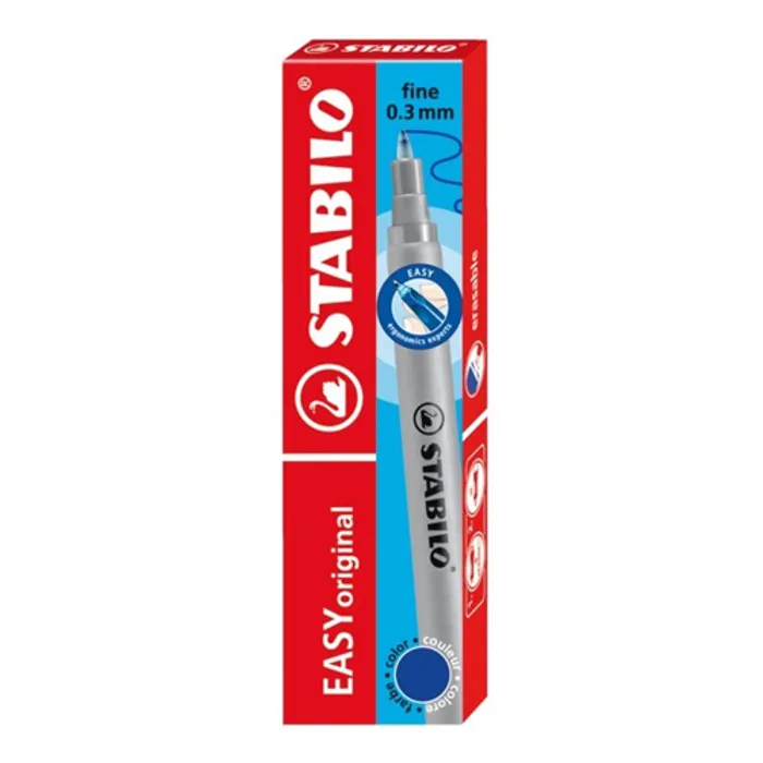 Główne zdjęcie produktu Náplň Stabilo 6870 EASYoriginal modrá, 0,3 mm, 3 ks v balení