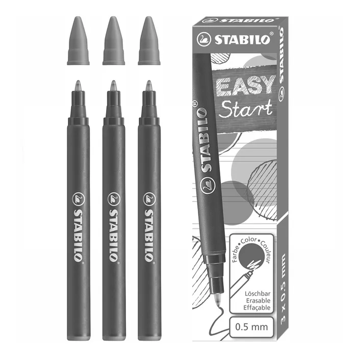 Główne zdjęcie produktu Náplň Stabilo 6890 EASYoriginal modrá, 0,5 mm, 3 ks v balení