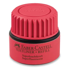 Nabój do pióra kulkowego Faber-Castell Texliner 1549 czerwony
