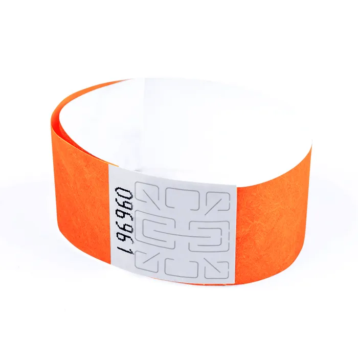Główne zdjęcie produktu Náramek Tyvek 25 mm - neon oranžová [1 ks]