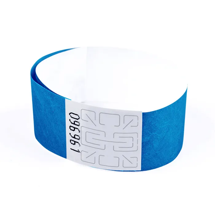 Główne zdjęcie produktu Náramek Tyvek 25 mm - neonově modrá [1 ks]