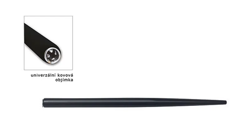 Główne zdjęcie produktu Násadka CONCORDE lakovaná, dřevěná, 17cm