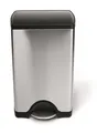 Kosz na śmieci Step-on, 38 l, stal nierdzewna, SIMPLEHUMAN