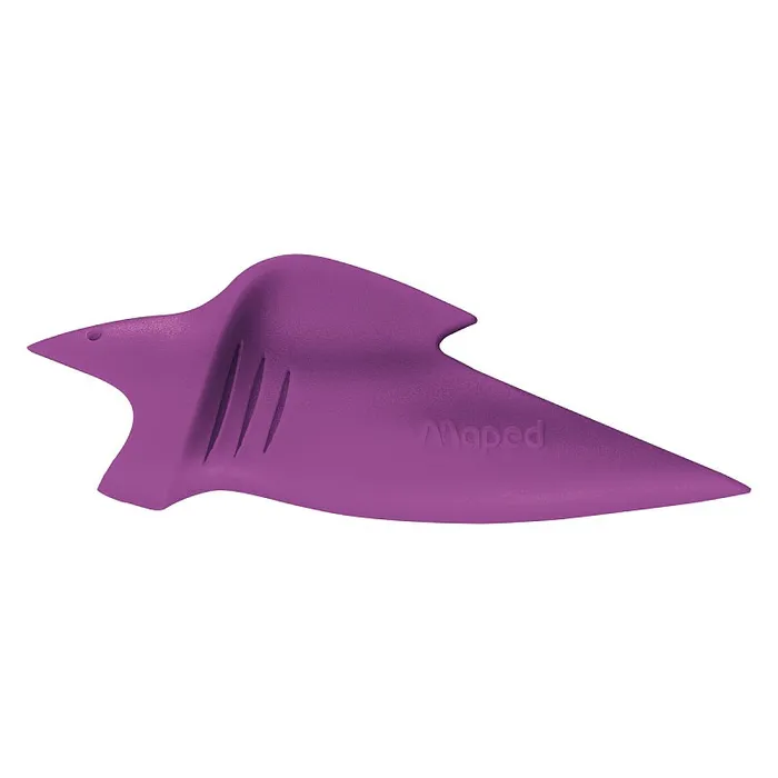 Główne zdjęcie produktu Nástavec na tužku Finger Guide Maped Kidy Learn Grip shark, mix barev