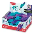 Następne zdjęcie produktu Nástavec na tužku Finger Guide Maped Kidy Learn Grip shark, mix barev