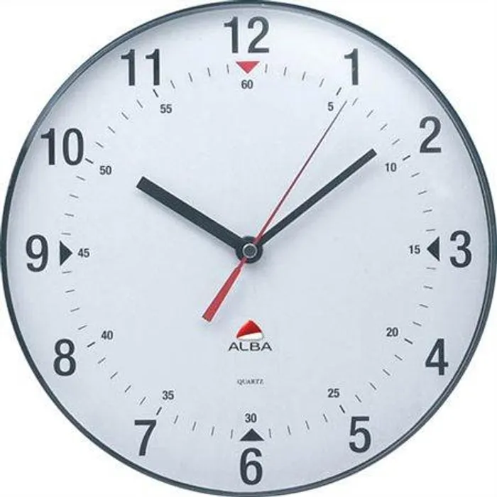 Główne zdjęcie produktu Nástěnné hodiny "Classic", šedá, 25cm, ALBA
