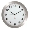 Zegar ścienny Horissimo, 38 cm, ALBA, srebrny