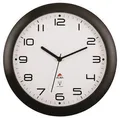Zegar ścienny Hornewrc, sterowany radiowo, 30 cm, ALBA, czarny