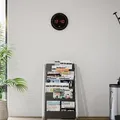 Następne zdjęcie produktu Zegar ścienny, wyświetlacz LCD, czarny, 30cm, ALBA Horled