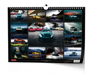 Kalendarz ścienny - Dream Cars - A3