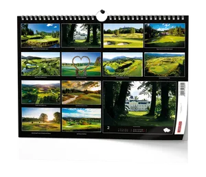 Kalendarz ścienny - Golf - czeskie kurorty