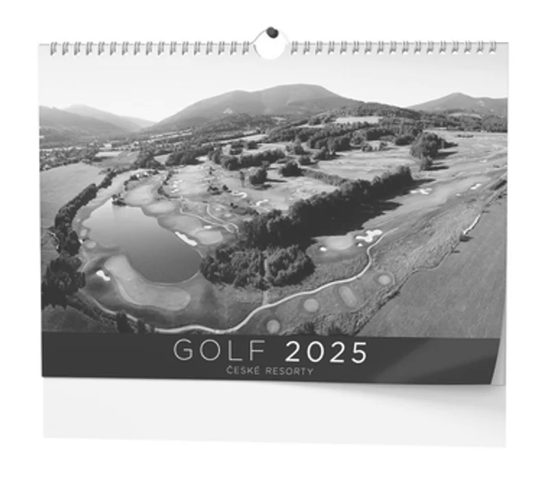 Główne zdjęcie produktu Nástěnný kalendář - Golf - české resorty