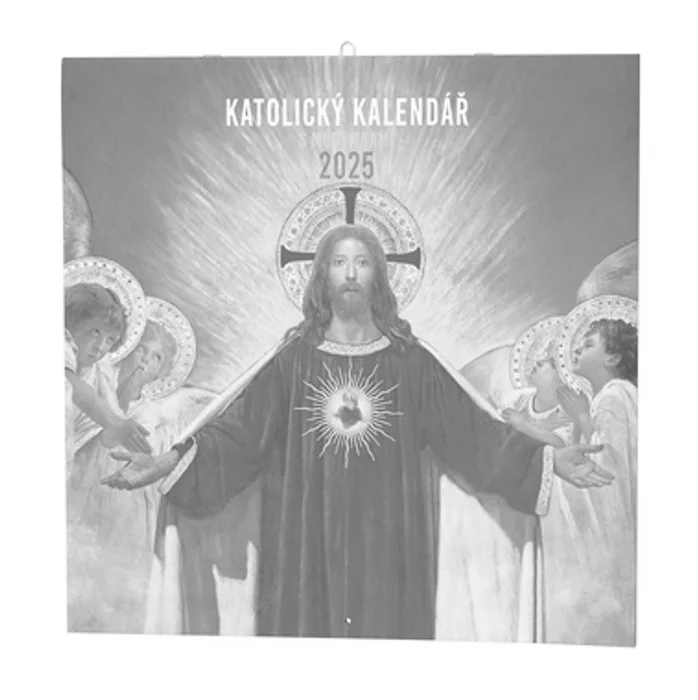Główne zdjęcie produktu Nástěnný kalendář - Katolický kalendář (s modlitbami)