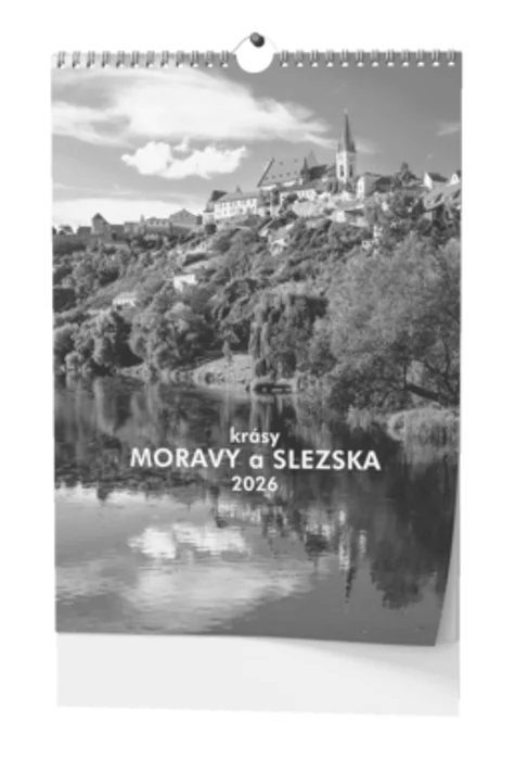 Główne zdjęcie produktu Nástěnný kalendář - Krásy Moravy a Slezska - A3