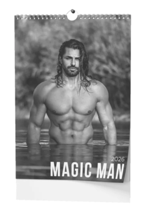 Główne zdjęcie produktu Nástěnný kalendář - Magic Man - A3