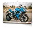 Kalendarz ścienny - Motocykl - A3