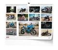 Kalendarz ścienny - Motocykl - A3