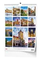 Kalendarz ścienny - Praga - A3
