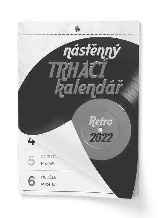 Główne zdjęcie produktu Nástěnný kalendář trhací - Senior II. - A5