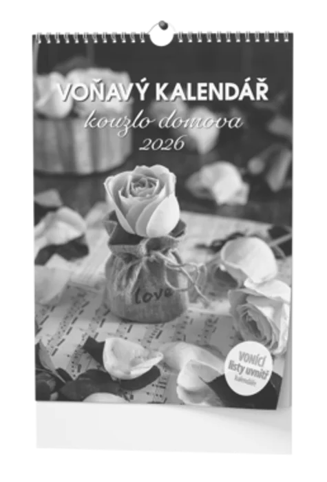 Główne zdjęcie produktu Nástěnný kalendář - Voňavý kalendář Kouzlo domova - A3