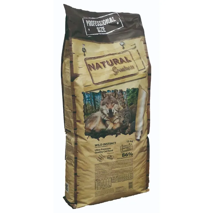 Główne zdjęcie produktu Natural Greatness Baby Cat Wild Instinct /kuře,krůta/ 15 kg