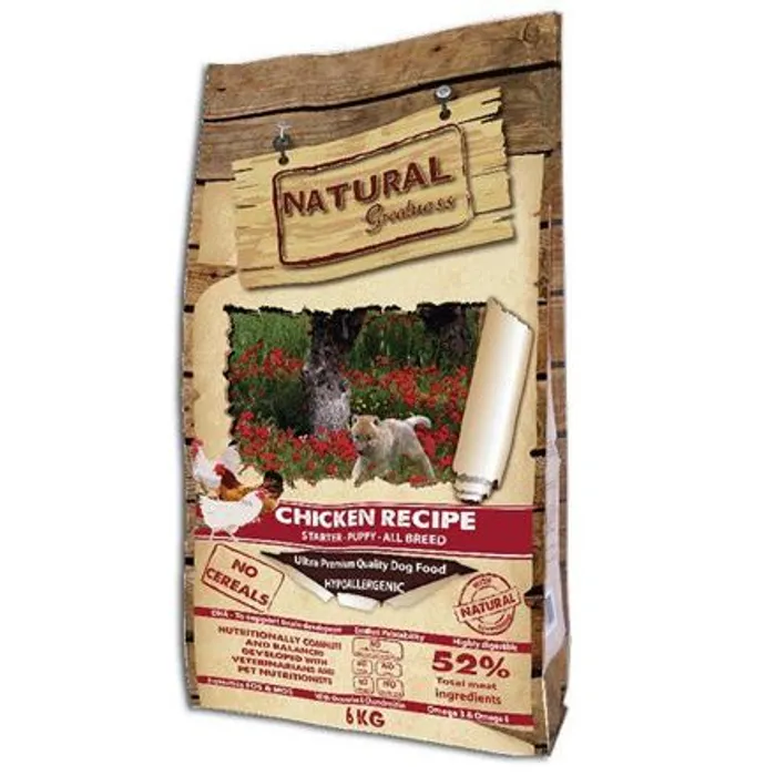 Główne zdjęcie produktu Natural Greatness Chicken Recipe Starter Puppy /kuře 2 kg
