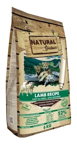 Natural Greatness Przepis na jagnięcinę Sensitive Starter dla szczeniąt i dorosłych Mini 6 kg
