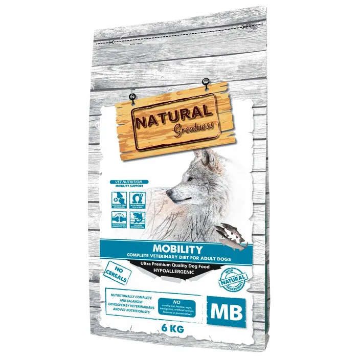 Główne zdjęcie produktu Natural Greatness MOBILITY veterinární dieta pro psy 6 kg
