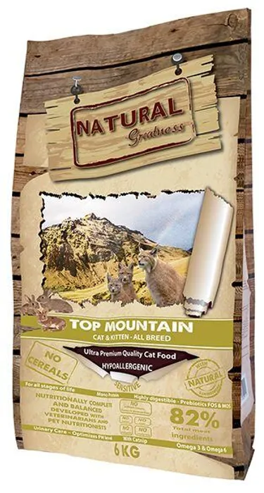Główne zdjęcie produktu Natural Greatness Top Mountain Cat Recipe /králík/ 2 kg