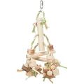 Następne zdjęcie produktu Natural Living - kolorowa drewniana wisząca zabawka 31 cm
