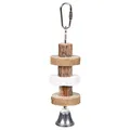 Następne zdjęcie produktu Natural Living-drewniane koła, kamień lawowy dla ptaków 16cm