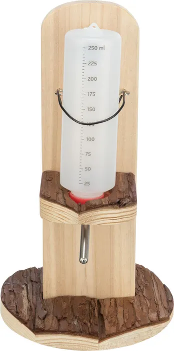 Główne zdjęcie produktu Natural Living dřevěný stojan na napáječku 18x30x18 cm