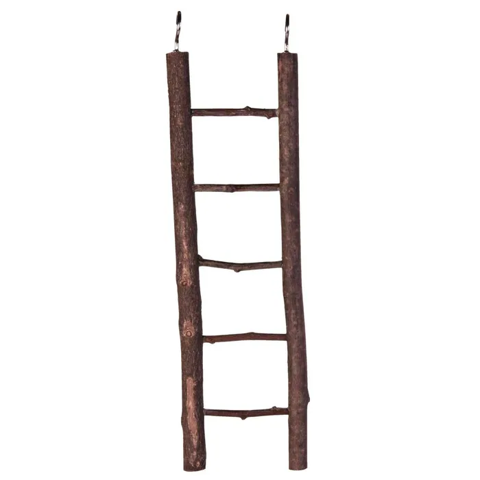 Główne zdjęcie produktu Natural Living dřevěný žebřík přírodní dřevo 5 příček/26 cm