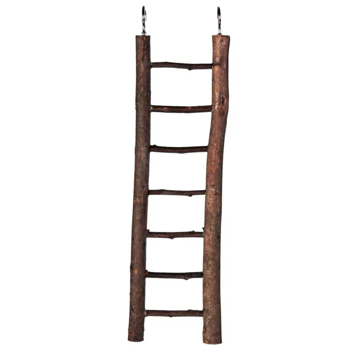 Główne zdjęcie produktu Natural Living dřevěný žebřík přírodní dřevo 7 příček/30 cm