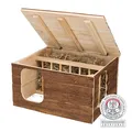 Następne zdjęcie produktu Natural Living naturalny drewniany dom HILKE z łóżeczkiem 40x23x32 cm