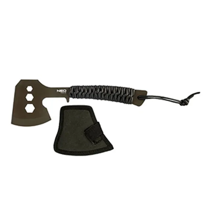 Główne zdjęcie produktu NEO TOOLS Kempingová sekera 63-118, celková hmotnost 266g, délka sekery 26cm