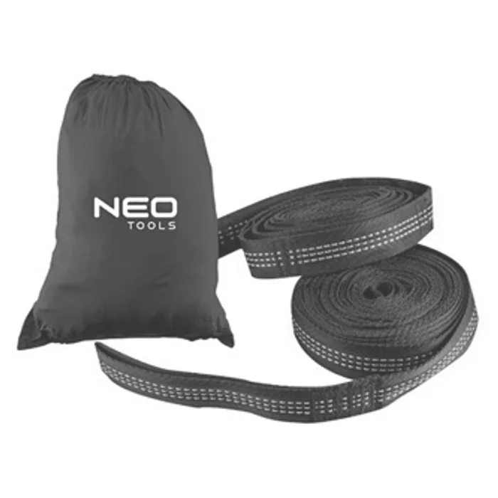 Główne zdjęcie produktu Neo Tools popruhy pro houpací síť 2.5 metru