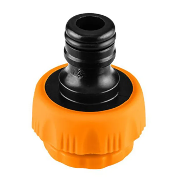 Główne zdjęcie produktu NEO TOOLS přípojka na kohoutek materiál plast, oranžovo-černá, 15-740