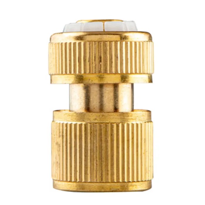Główne zdjęcie produktu NEO TOOLS rychlospojka s funkcí STOP materiál mosaz, 1/2", zlatá, 15-731