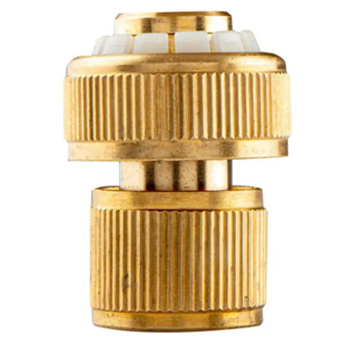 Główne zdjęcie produktu NEO TOOLS rychlospojka s funkcí STOP materiál mosaz, 3/4", zlatá, 15-733