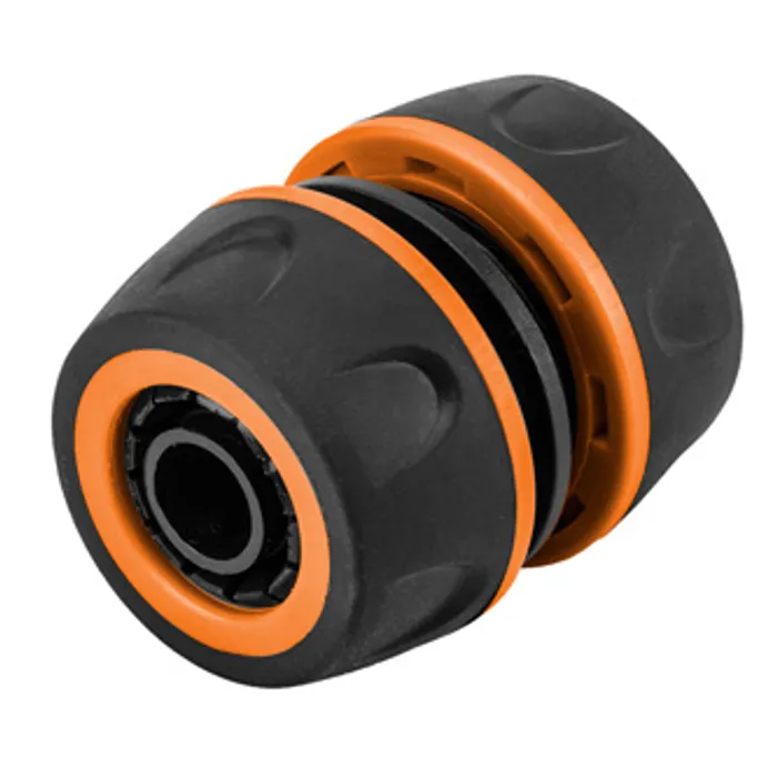 Główne zdjęcie produktu NEO TOOLS spojka pro pevné spojení hadic materiál plast, 1/2", oranžovo-černá, 15-742