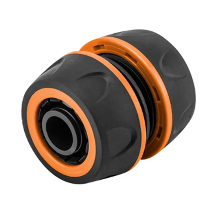 Główne zdjęcie produktu NEO TOOLS spojka pro pevné spojení hadic materiál plast, 3/4", oranžovo-černá, 15-743