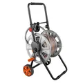 NEO TOOLS vozík pro zahradní hadici s navijákem až 60m 1/2" nebo 20m 3/4", šedo-černý, 15