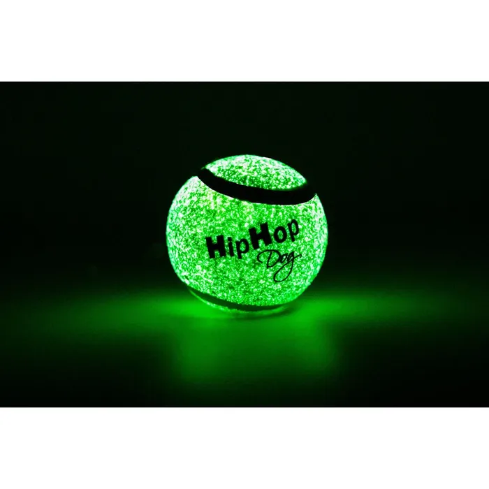 Główne zdjęcie produktu Neonový ve tmě svítící tenis. míč 6,5 cm HIPHOP DOG
